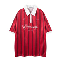 Striped "Year of the Snake" Soccer Jersey — dettaglio