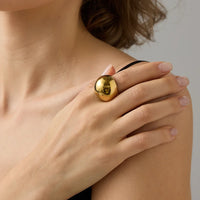 Style Chunky Aesthetic Dome Ring — dettaglio della stampa