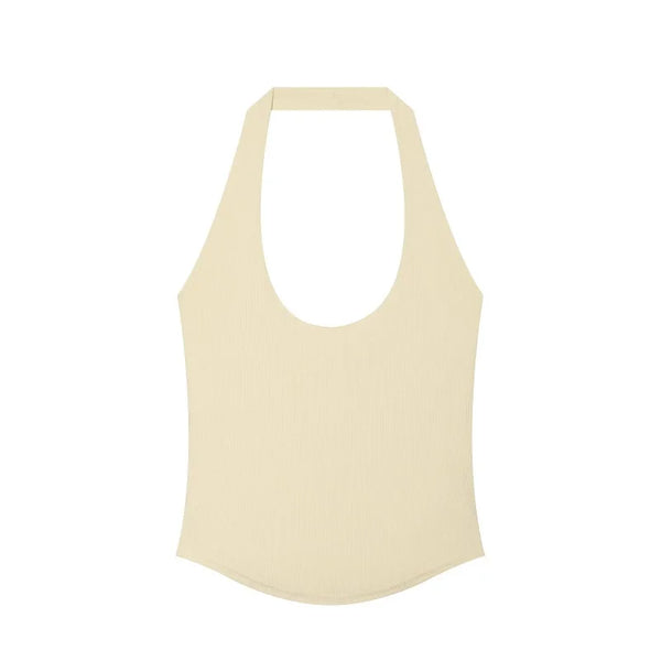 Summer Halter Crop Top — vista frontale