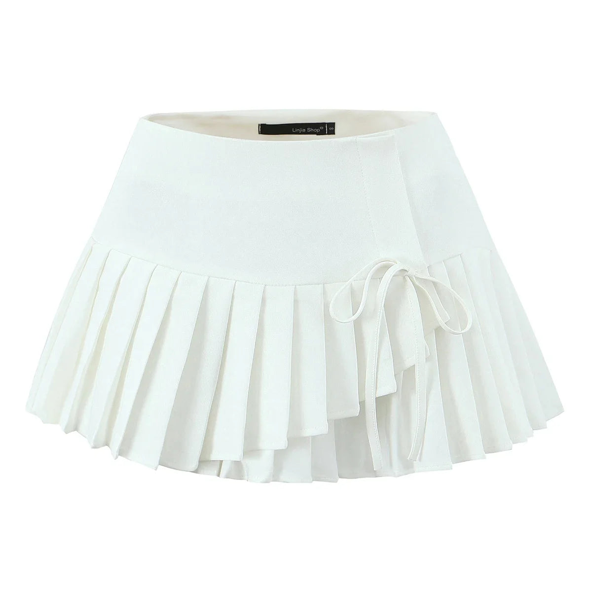 Summer Preppy Pleated Mini Skirt — dettaglio