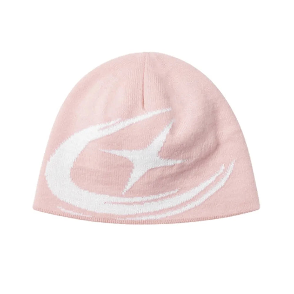 Summer Star Sky Graphic Beanie — dettaglio della stampa