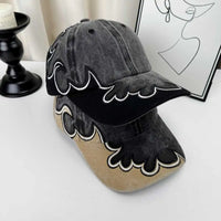 Summer Sun Embroidered Baseball Cap — vista completa
