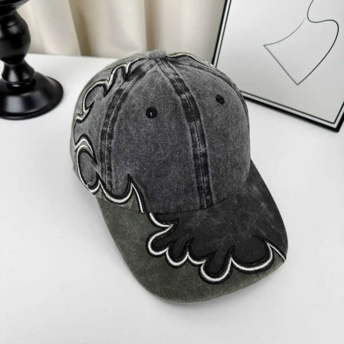 Summer Sun Embroidered Baseball Cap — dettaglio