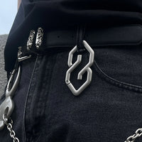 Super S Belt Loop Carabiner Keychain — dettaglio