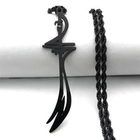 Sword Pendant Necklace — vista posteriore