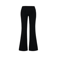 "The Classic" Folded Low Waist Cotton Jersey Flared Sweatpant Joggers Trousers — in alternativa