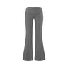 Y2K "The Classic" Folded Low Waist Cotton Jersey Flared Sweatpant Joggers Trousers
