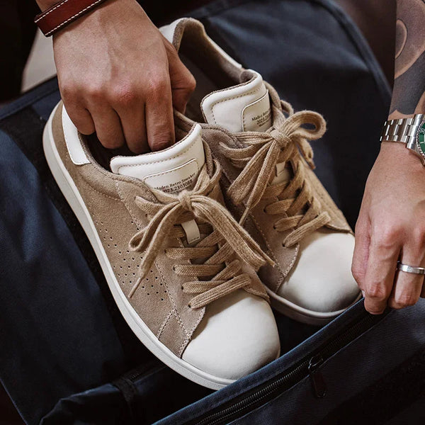 'The Classic' Vintage Board Shoes — vista frontale