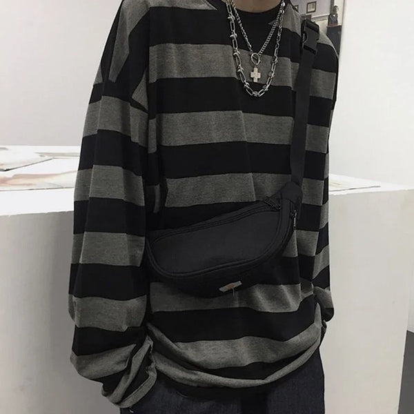 Y2K The Striped Long Sleeve Top