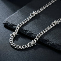Thorns Barbed Cuban Chain Necklace — dettaglio