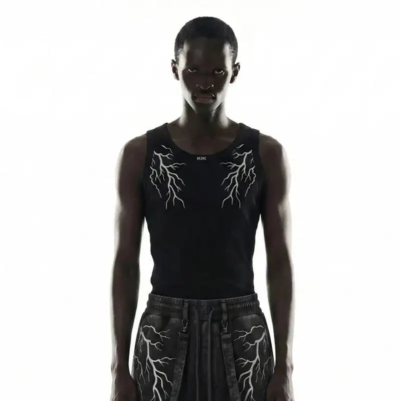 Thunder & Lightening Tank Top — dettaglio