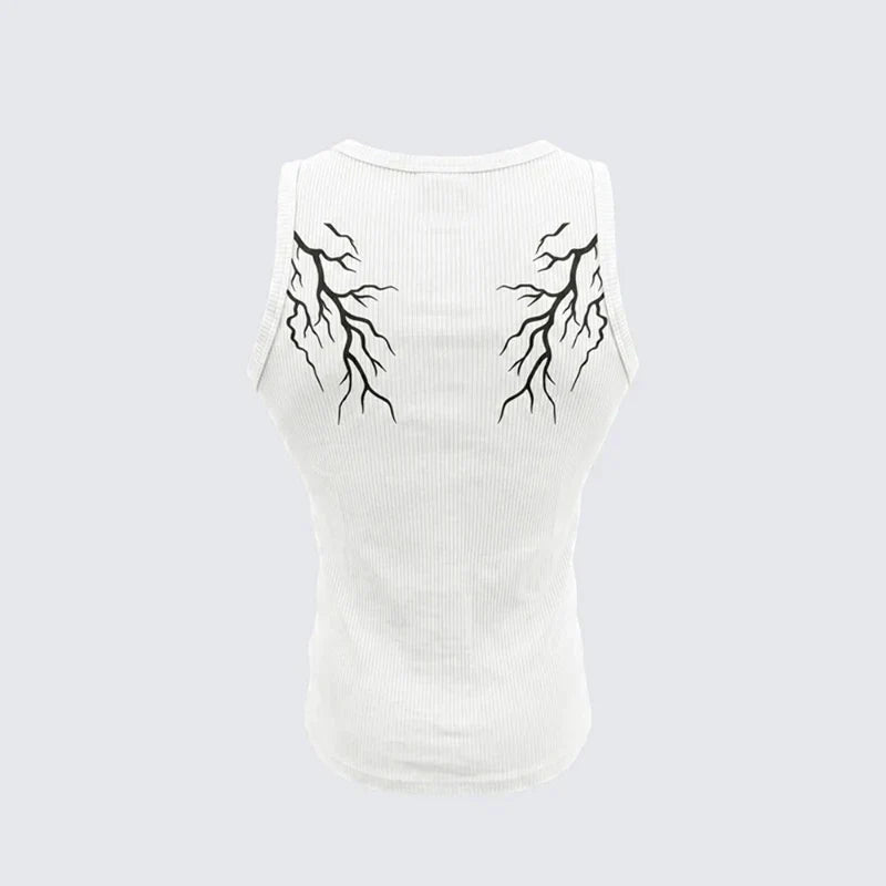 Thunder & Lightening Tank Top — vista laterale