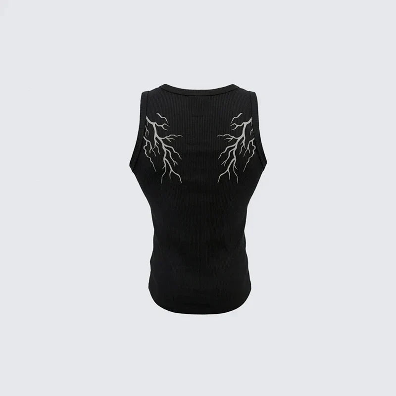 Thunder & Lightening Tank Top — vista posteriore