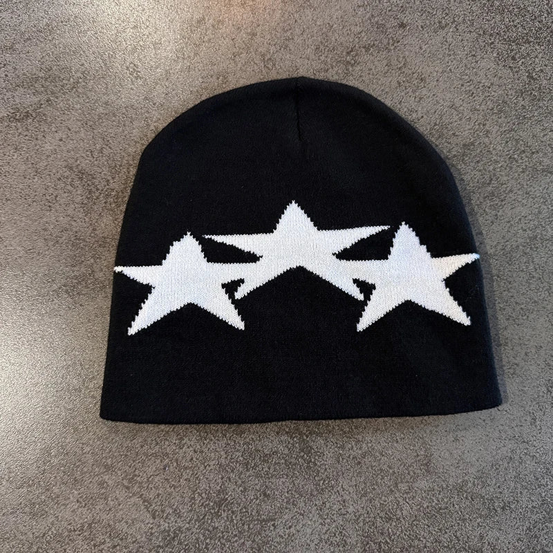 Triple Star Pentagram Beanie — dettaglio