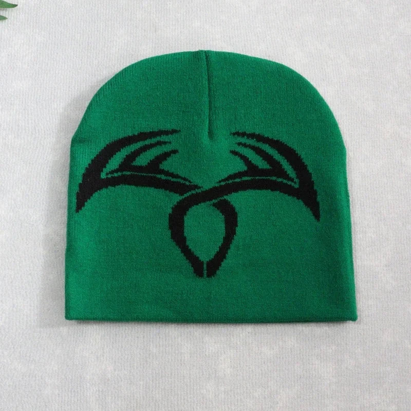 Tusk Beanie — dettaglio della stampa