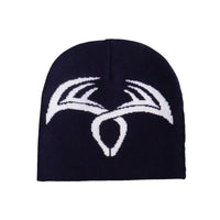 Tusk Beanie — dettaglio della stampa