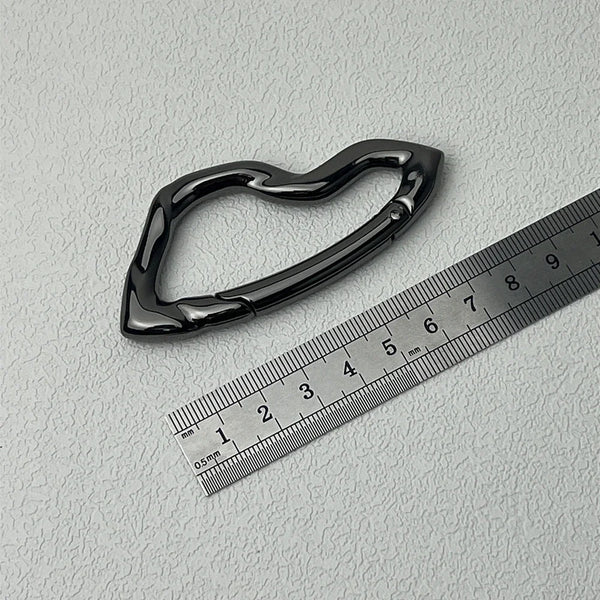 Y2K Twisted Metal Carabiner Keychain