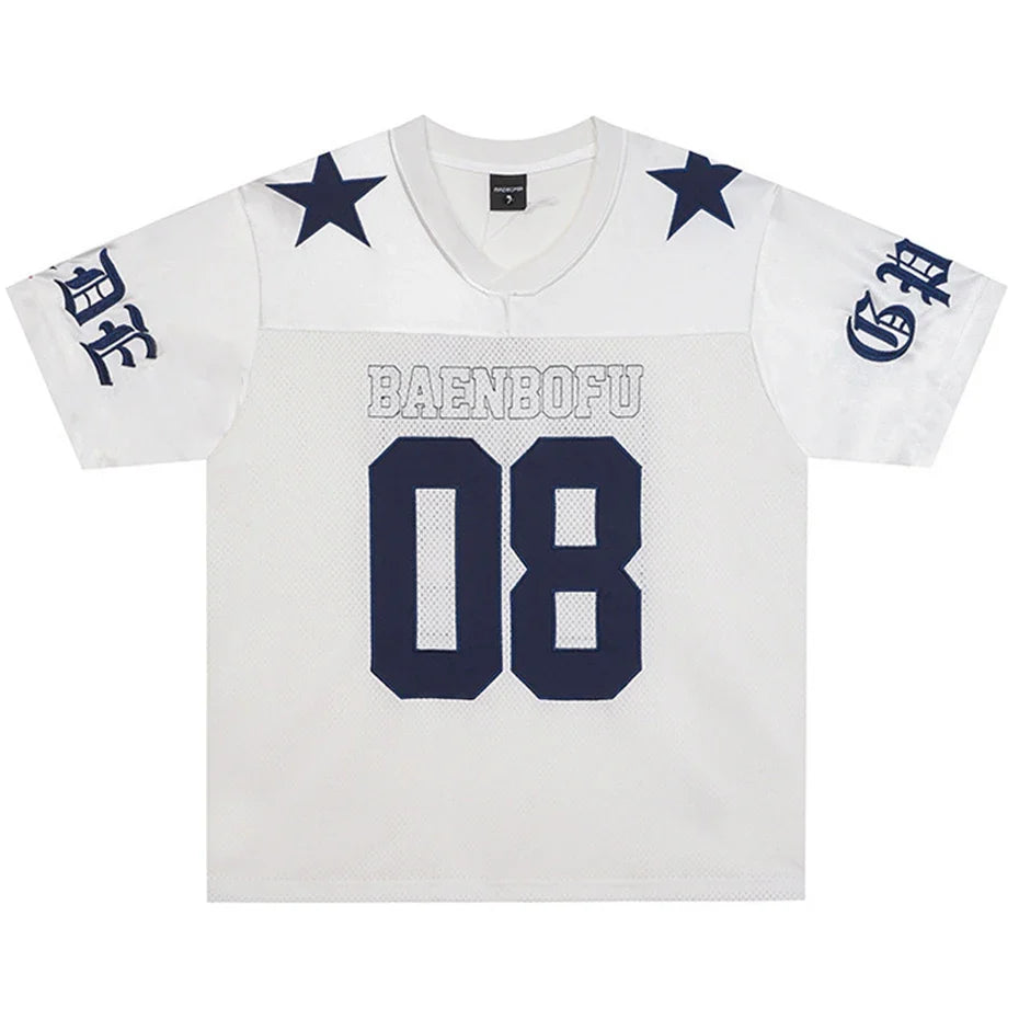 Two Stars Football Jersey — vista frontale