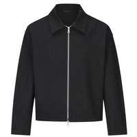 Two Way Zip Up Jacket Coat — vista frontale