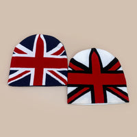 Union Jack Graphic Beanie — vista posteriore