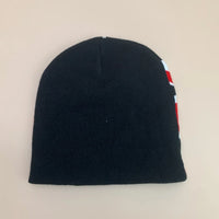 Union Jack Graphic Beanie — dettaglio della stampa