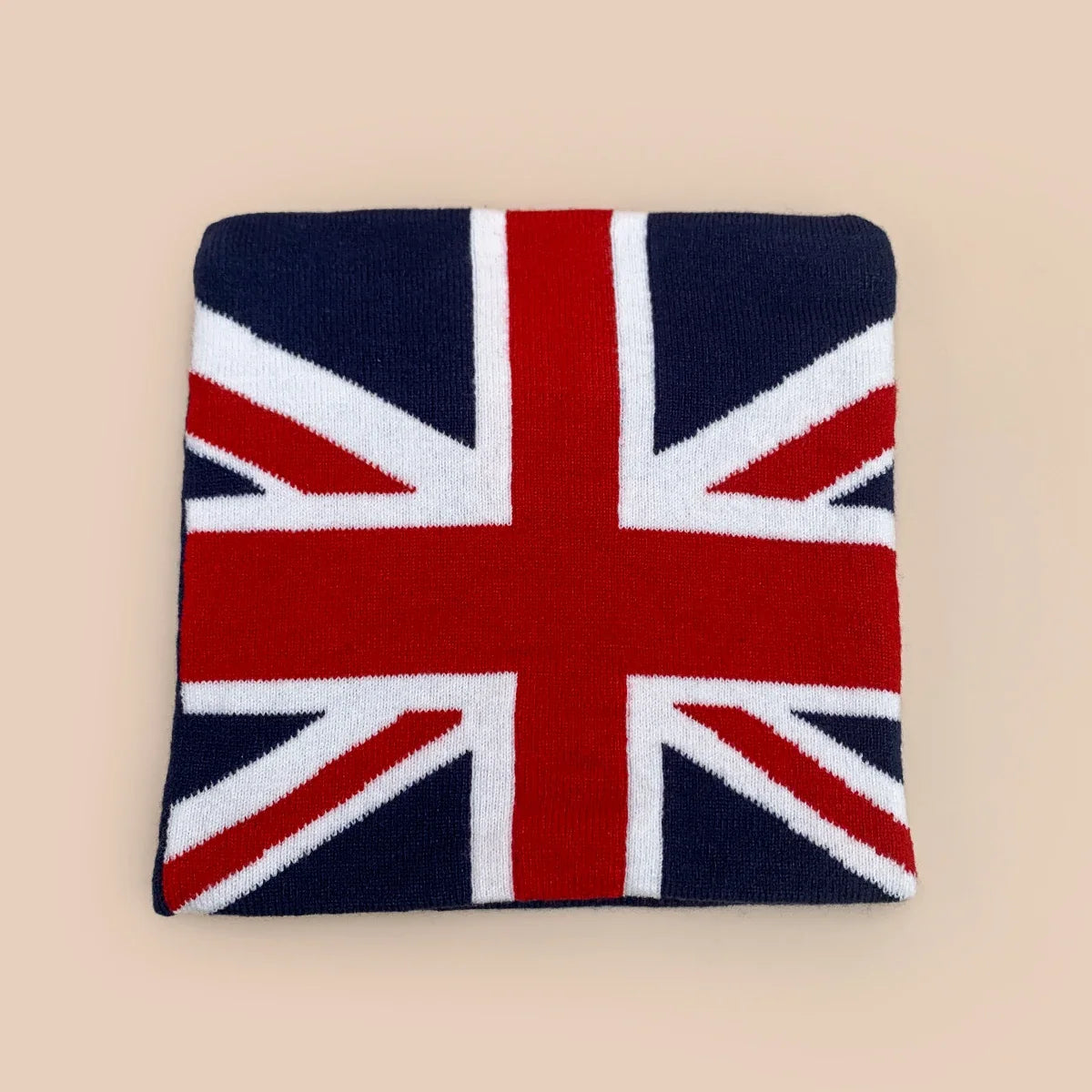 Union Jack Graphic Beanie — vista laterale