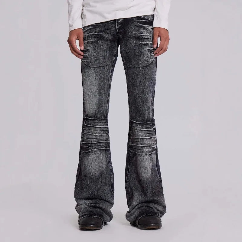 Vintage Bootcut Jeans Flared Jeans — vista frontale