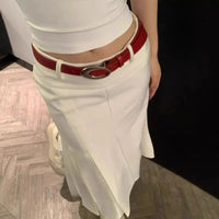 Vintage Crocodile Leather Belt — in alternativa