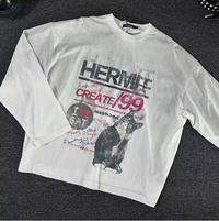 Vintage Graphic American Long Sleeve Top — dettaglio