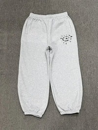 Vintage Graphic Baggy Sweatpants Jogger Trousers — vista frontale