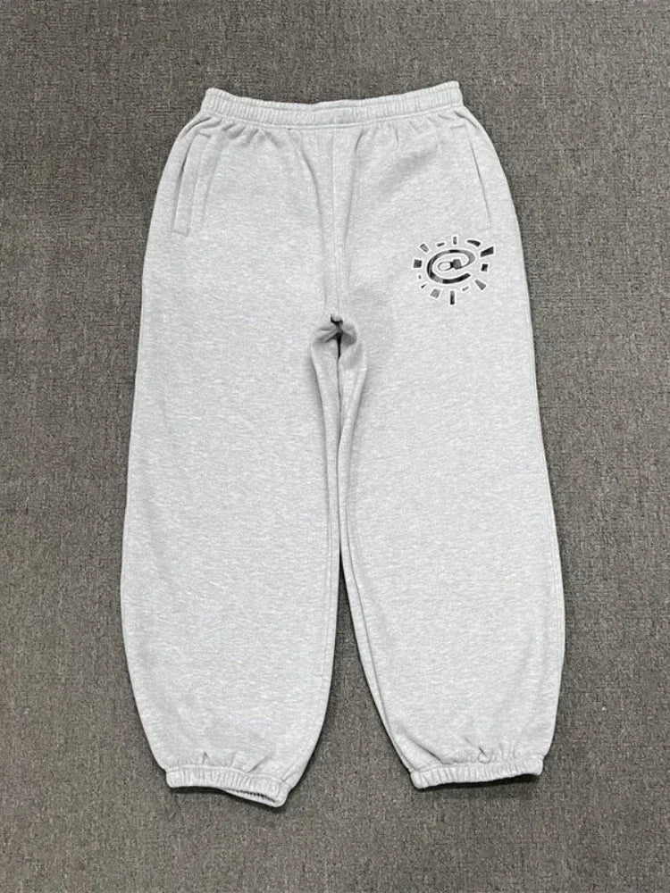 Vintage Graphic Baggy Sweatpants Jogger Trousers — dettaglio
