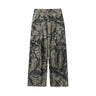 Y2K Vintage Leaf Pattern Camouflage Cargo Trousers