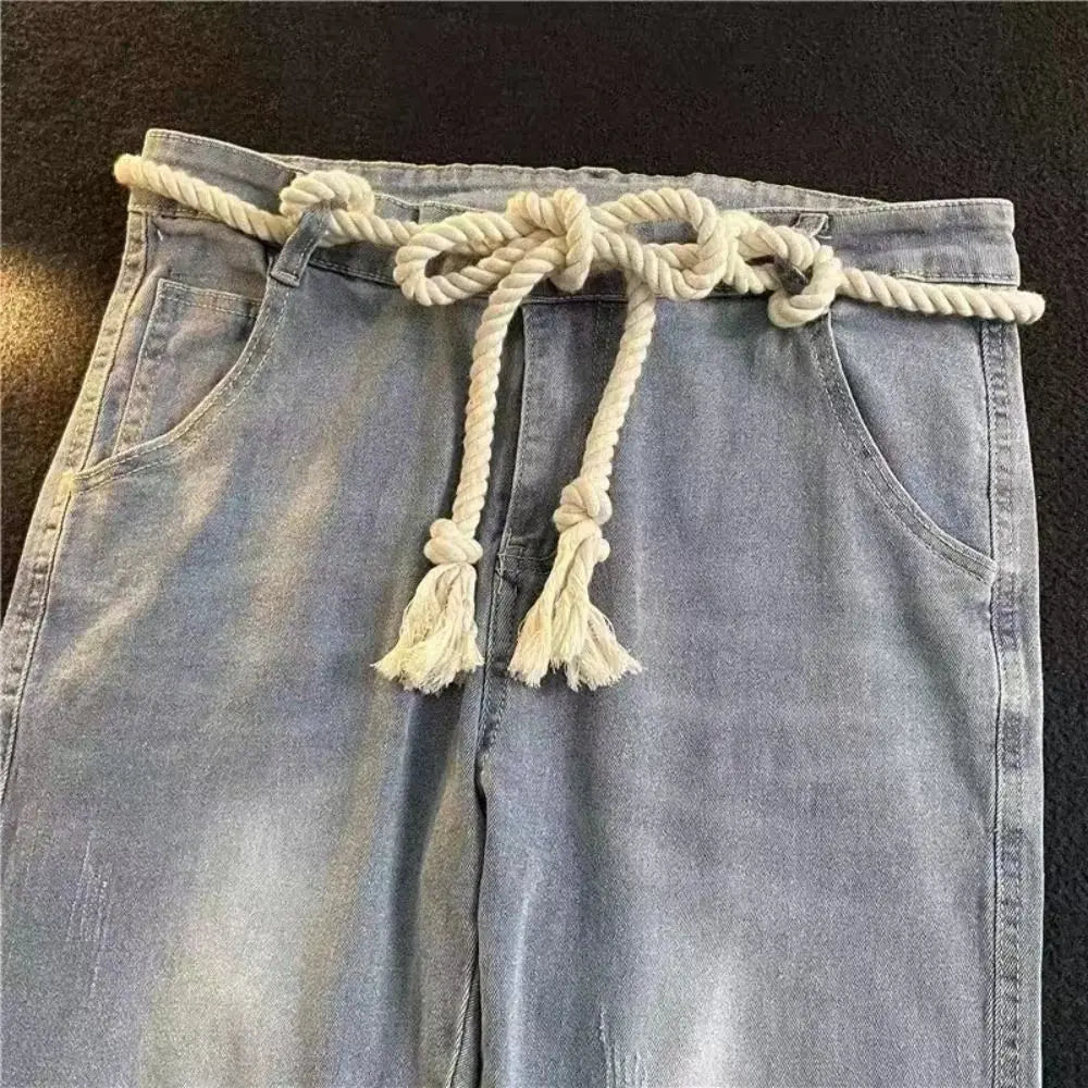 Vintage Thick Rope Belt — dettaglio della stampa
