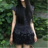Y2K Vintage Womens Ruffled Sleeveless Blouse Shirt