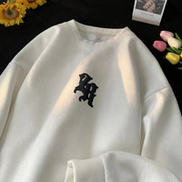 Waffle Print Sweatshirt — dettaglio