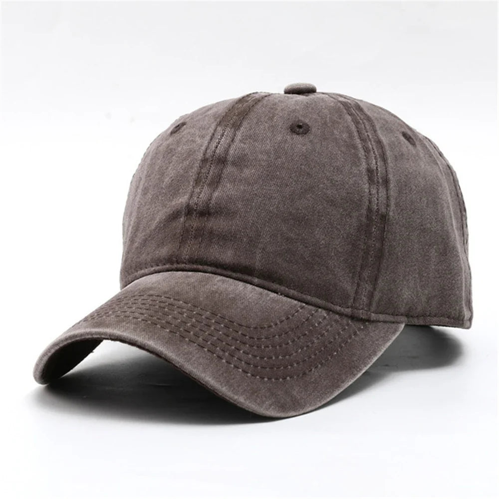 Washed Baseball Cap — vista laterale