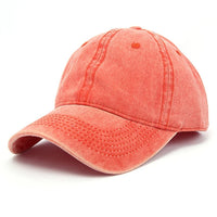 Washed Baseball Cap — vista posteriore