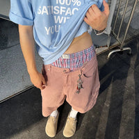 Washed Cargo Shorts — vista posteriore