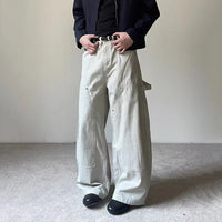 Washed Essentials Carpenter Barrel Jeans — dettaglio del tessuto
