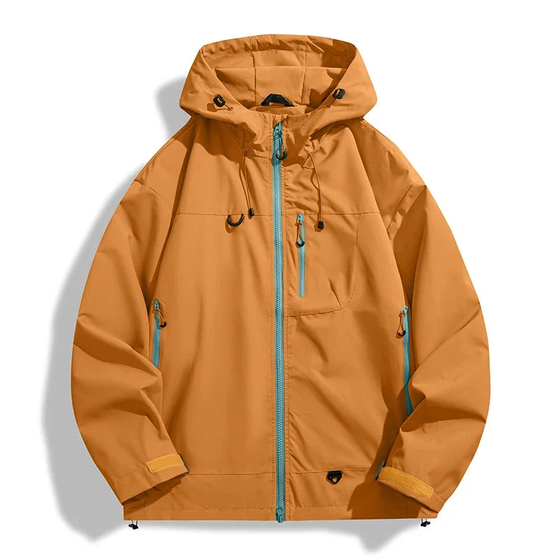 Waterproof Single Layer Windbreaker — dettaglio del tessuto
