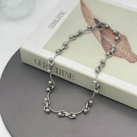 Wave Ball Chain Necklace — dettaglio