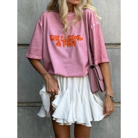White High Waist Ruffle Mini Skirt — in alternativa