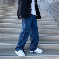 Wide Leg Baggy Cargo Jeans — in alternativa