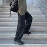 Y2K Wide Leg Baggy Cargo Jeans