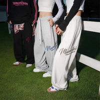 Wide Leg Embroidered Baggy Sweatpant Joggers Trousers — in alternativa