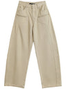 Y2K Wide Leg Workwear Boyfriend Fit Jeans