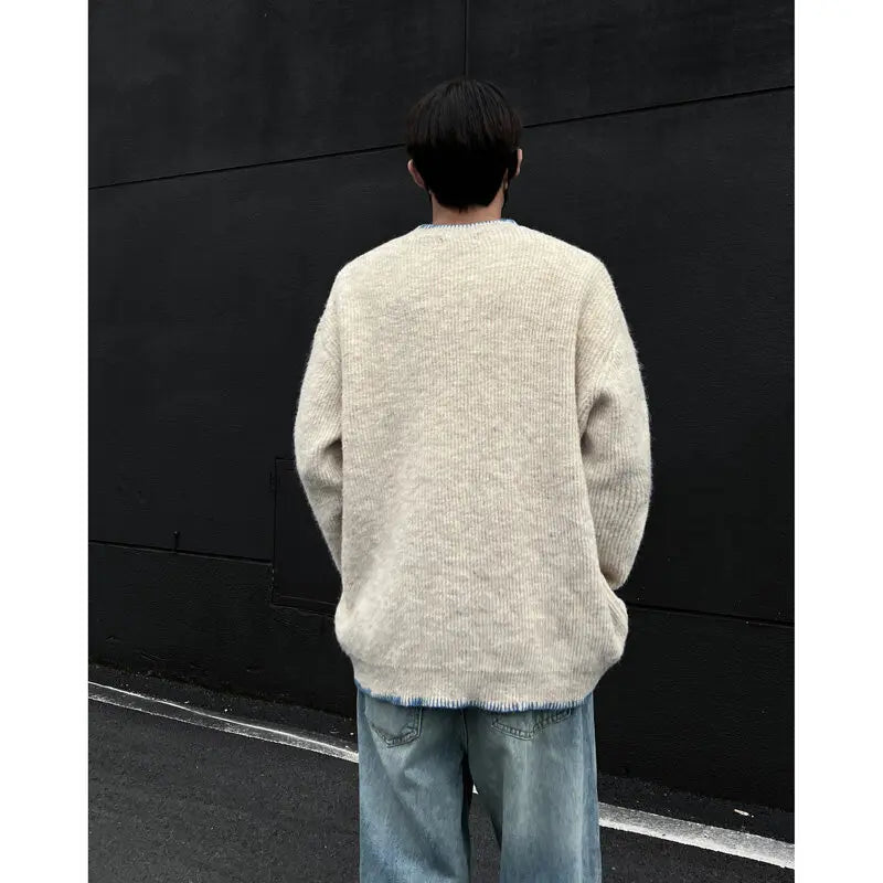 Winter Round Neck Knitted Jumper Sweater — in alternativa