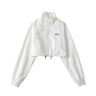 Y2K Womens Cropped Athleisure Jacket