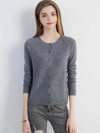 Womens Essentials Knit Cardigan Sweater — dettaglio del tessuto