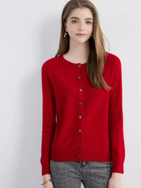 Womens Essentials Knit Cardigan Sweater — dettaglio
